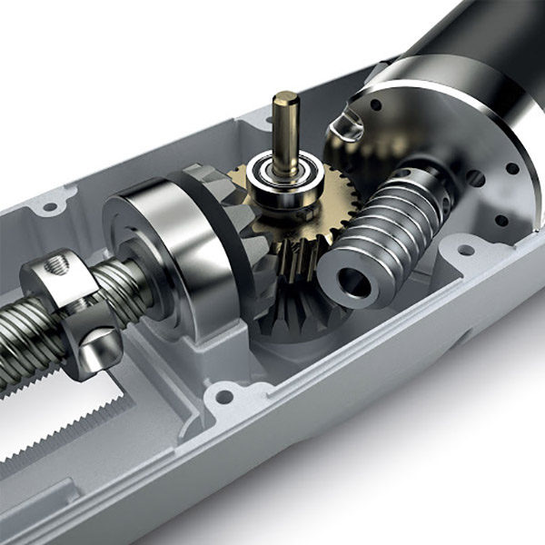 Cấu tạo motor cổng tự động gồm motor, hộp điều khiển, cảm biến, remote, truyền động v&agrave; bộ lưu điện