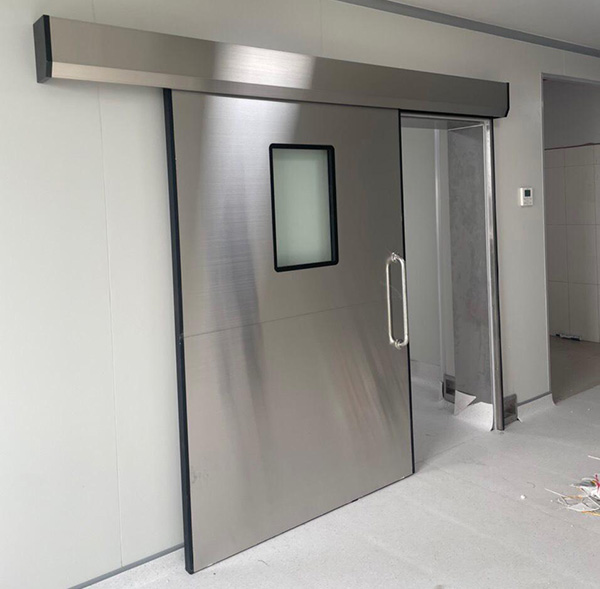 Cửa trượt Panel tự động cách nhiệt, dùng cho nhà máy và phòng sạch công nghiệp