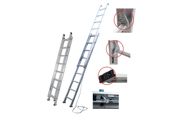 Thang nh&ocirc;m trượt hoạt động theo nguy&ecirc;n l&yacute; đẩy trượt, chịu tải tốt