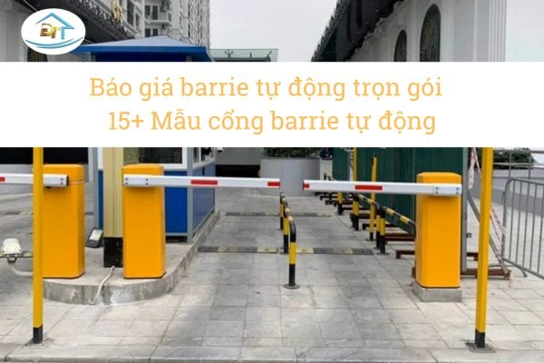 Hệ thống barrie th&ocirc;ng minh tự động hiện đại cho b&atilde;i giữ xe