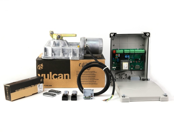 Motor cổng &acirc;m s&agrave;n V2 thiết kế nhỏ gọn, dễ lắp đặt