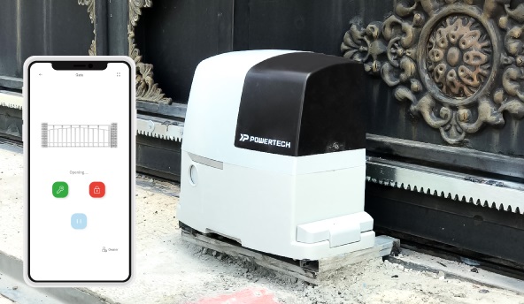 Cổng trượt tự động powetec PL 1000