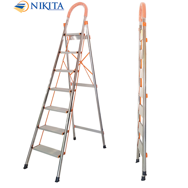 Thang ghế inox 7 bậc nikita
