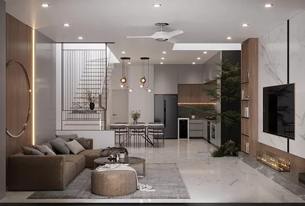 Trần nh&agrave; bằng thạch cao dễ tạo h&igrave;nh trang tr&iacute;, phổ biến trong nh&agrave; ở, biệt thự v&agrave; kh&aacute;ch sạn