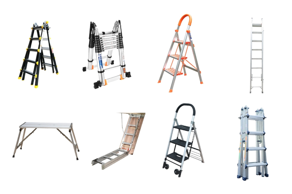 C&aacute;c loại thang nh&ocirc;m phổ biến được ph&acirc;n phối tại Đồng T&acirc;m JSC