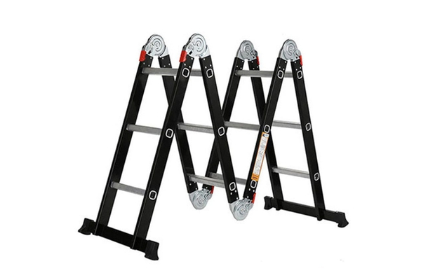 Thang nh&ocirc;m gấp đa năng với diện t&iacute;ch tiếp x&uacute;c rộng, cấu tr&uacute;c vững chắc