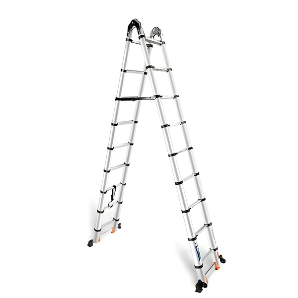 Thang nh&ocirc;m r&uacute;t gọn 5M với tải trọng l&ecirc;n đến 100 - 150kg