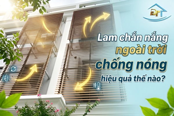 Hệ thống lam chắn nắng ngo&agrave;i trời tạo lớp m&agrave;ng bảo vệ ngo&agrave;i trời